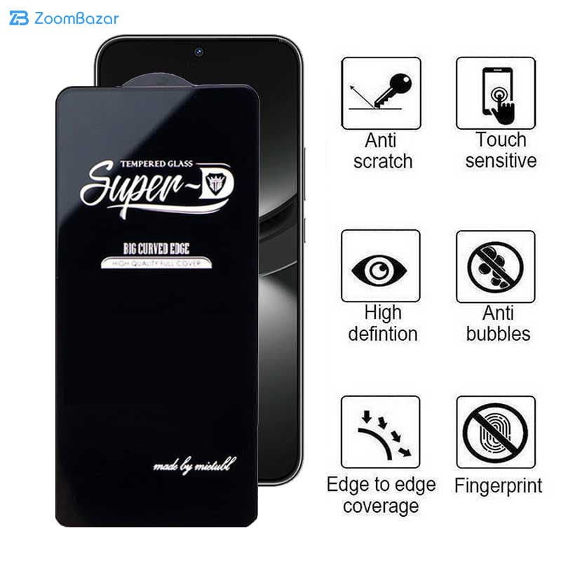 گلس اپیکوی مدل Super 5D مناسب برای گوشی موبایل هوآوی Nova 12 / Nova 12 Lite / Nova 11 SE / Nova 10 SE — تصویر ۳