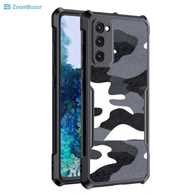 قاب اپیکوی مدل Xundd Camouflage مناسب برای گوشی موبایل سامسونگ Galaxy S21 FE — تصویر ۳
