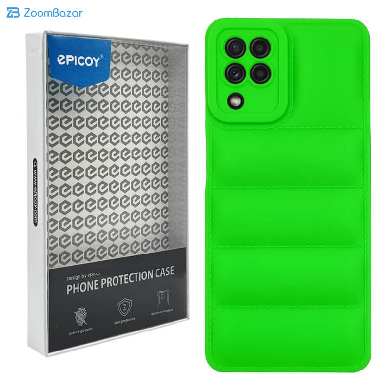 قاب اپیکوی مدل Puffy Puffer مناسب برای گوشی موبایل سامسونگ Galaxy A12/ M12/ F12/ M62 — تصویر ۲