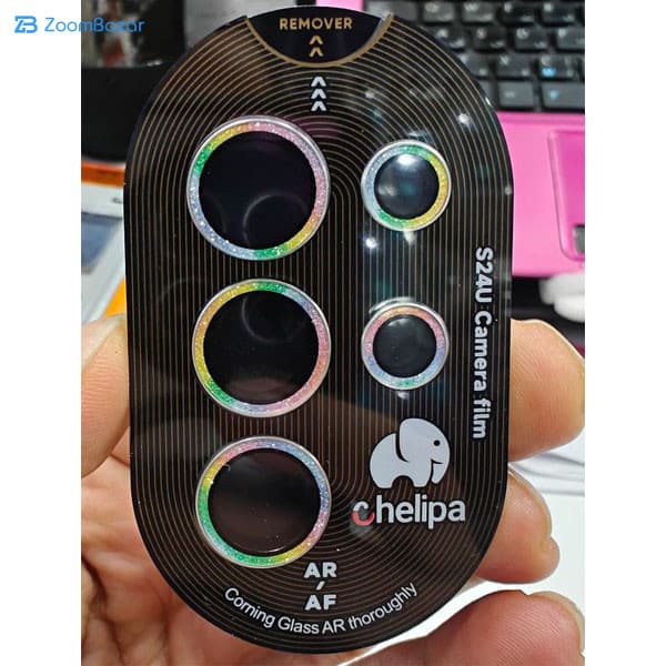 محافظ لنز دوربین اپیکوی مدل Chelipa Acrylic مناسب برای گوشی موبایل اپل iPhone 16 / 16 Plus — تصویر ۷