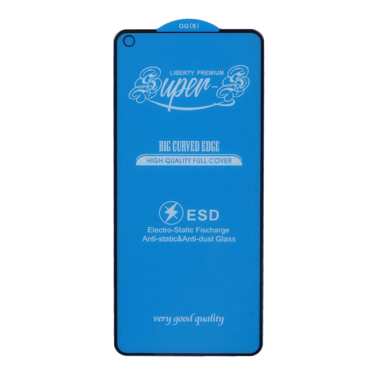 محافظ صفحه نمایش شیشه ای آنتی استاتیک مات Full Cover Super S-OG مدل Samsung A21S / F52 / Poco F4 GT