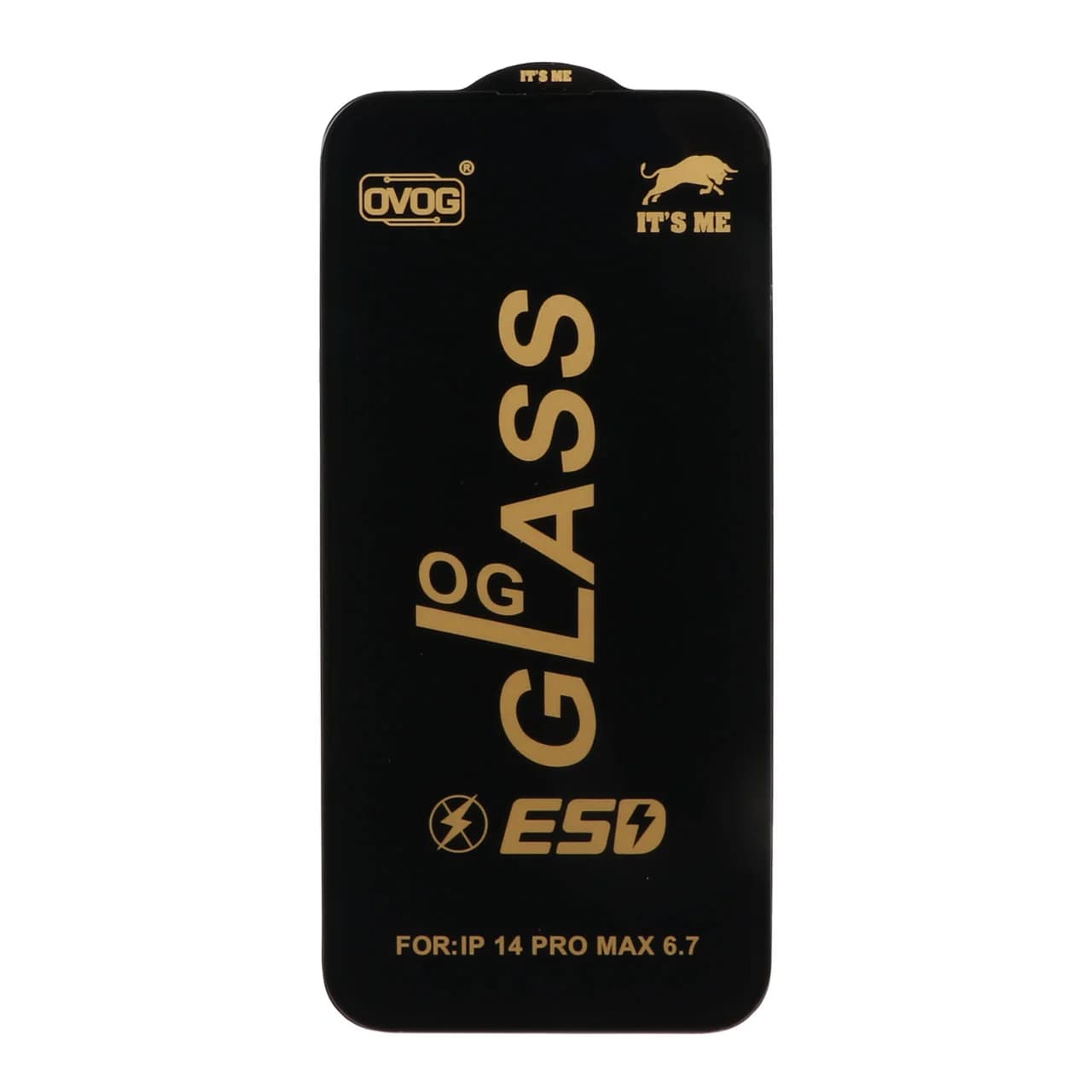 محافظ صفحه نمایش شیشه ای درجه یک Apple iphone 14 Pro Max – Full Cover OG – ESD OVOG