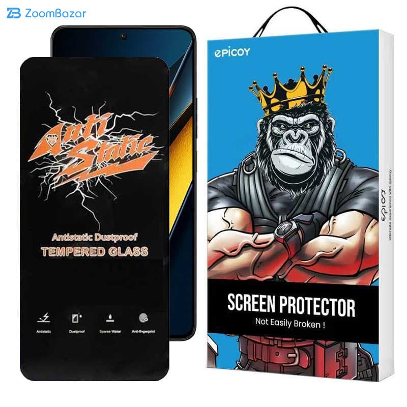 گلس اپیکوی مدل Antistatic Dustproof مناسب برای گوشی موبایل شیائومی Poco X6 Pro 5G / Poco X6 5G / Poco M6 Pro 4G — تصویر ۲