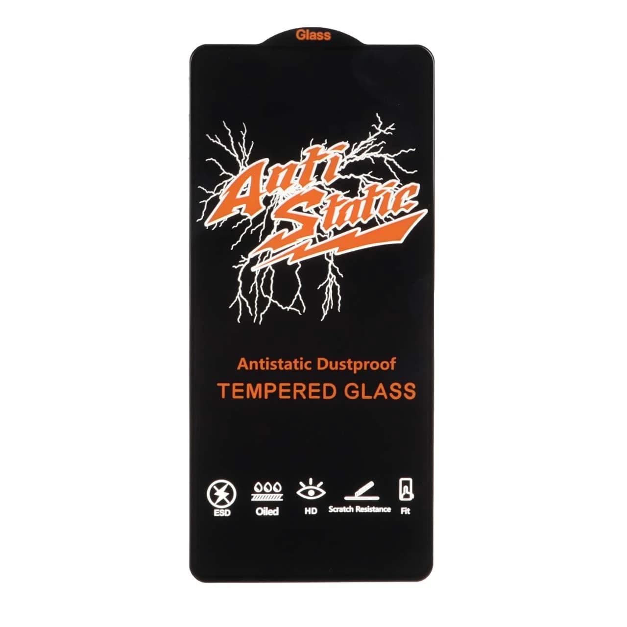 محافظ صفحه نمایش شیشه ای Xiaomi Redmi Note 13 Pro 4G / Note 14S / Poco M6 Pro 4G – Full Cover Anti Static Glass (بدون پک)