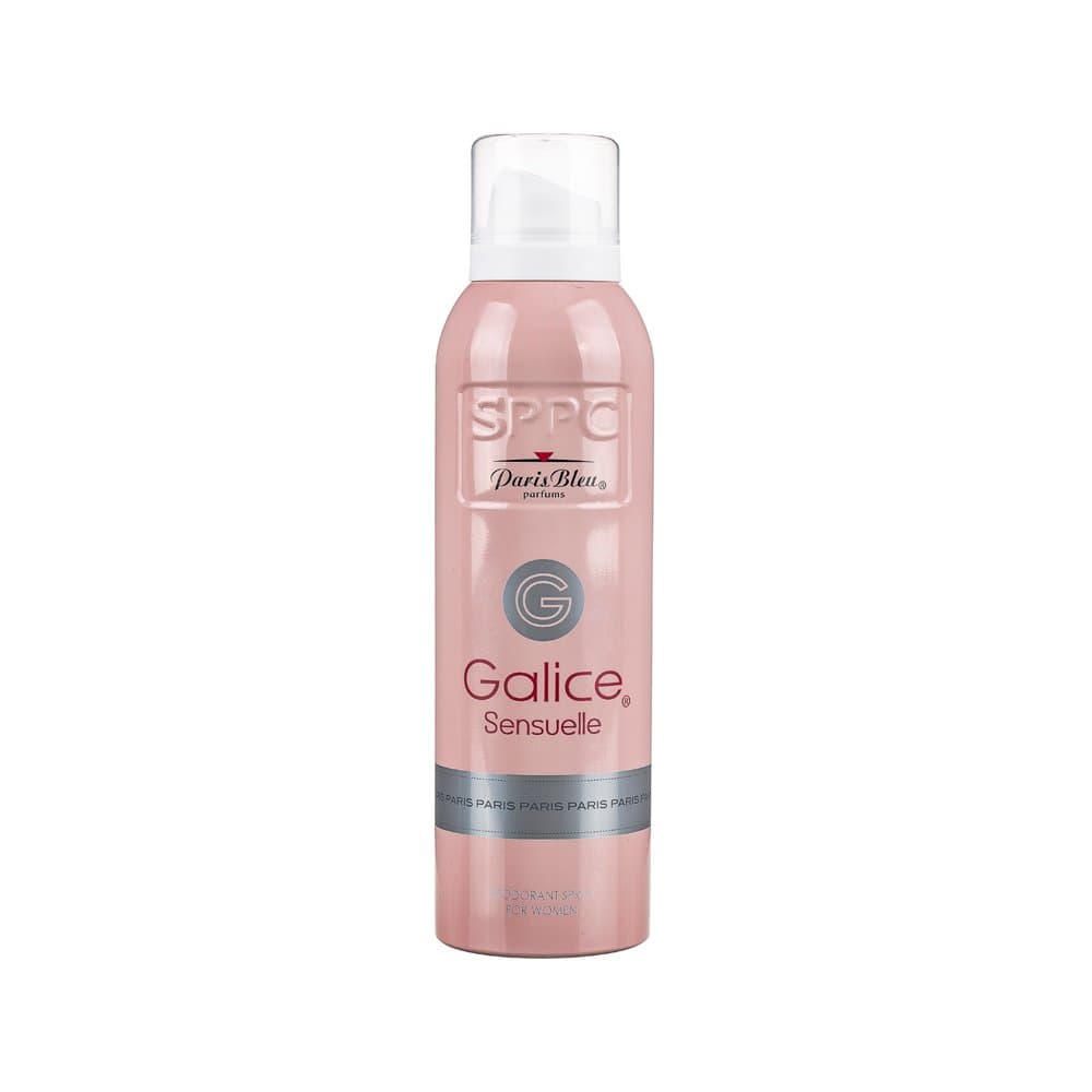 اسپری زنانه پاریس بلو مدل گالیس سنشوال Galice Sensuelle حجم ۲۰۰ میلی لیتر | Paris Bleu Galice Sensuelle Spray for Women 200 ml