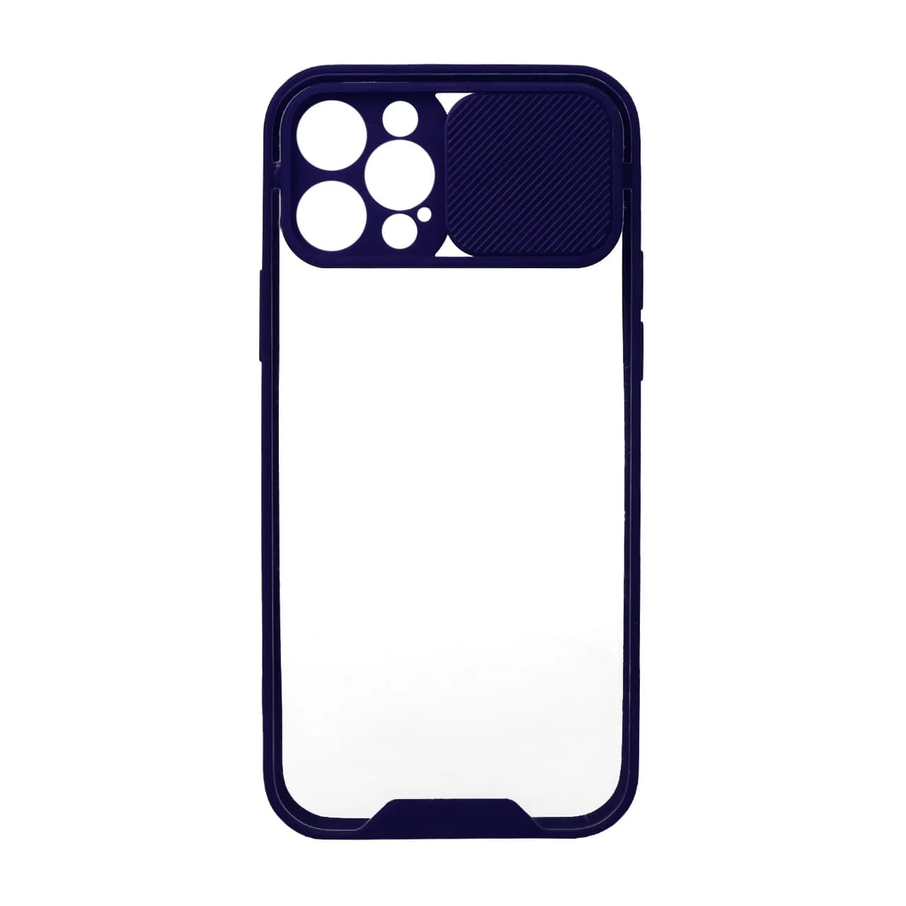 قاب کشویی پشت شفاف محافظ لنزدار Apple iPhone 12 Pro — تصویر ۲