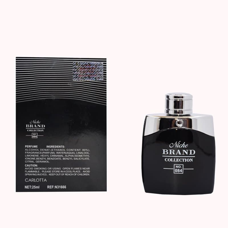 عطر جیبی مردانه نیچ برند کالکشن مدل (لجند کد ۰۸۴) ۰۸۴-legend حجم ۲۵ میلی لیتر | Brand Collection legend Eau de Parfum 25 ML