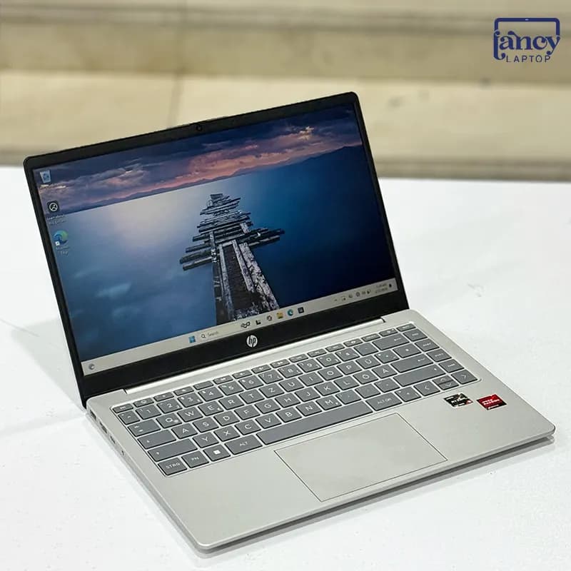 لپ تاپ اپن باکس 14 اینچی اچ پی 14-fc Ryzen 5 7520U 8GB DDR4 256GB SSD AMD Radeon Graphics FHD — تصویر ۴