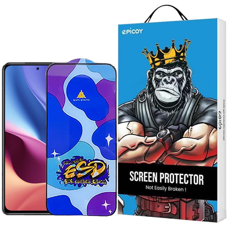گلس اپیکوی مدل Star ESD مناسب برای گوشی موبایل شیائومی Xiaomi Redmi K40 Ultra/K40 Gaming/K40 Pro Plus/K40 Pro/K40S/K40
