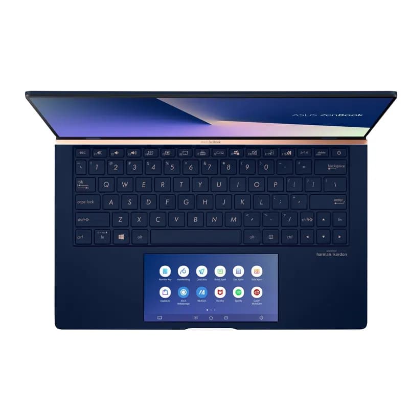 لپ تاپ ایسوس تاچ پد ماشین حسابی ASUS Zenbook 13 | i7-10510U | 16G | 512G | INTEL UHD | 13”FHD (استوک) — تصویر ۴