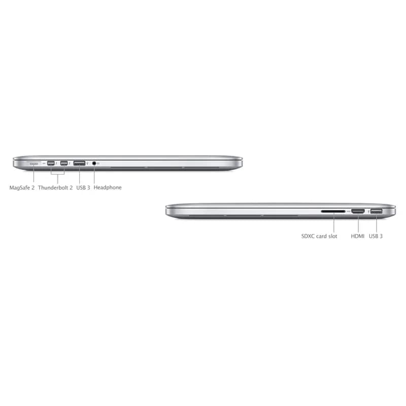 لپ تاپ اپل APPLE MacBook Pro | i7-2013 | 8G | 256G | INTEL HD 1.5GB | 13.3”2K (استوک) — تصویر ۲