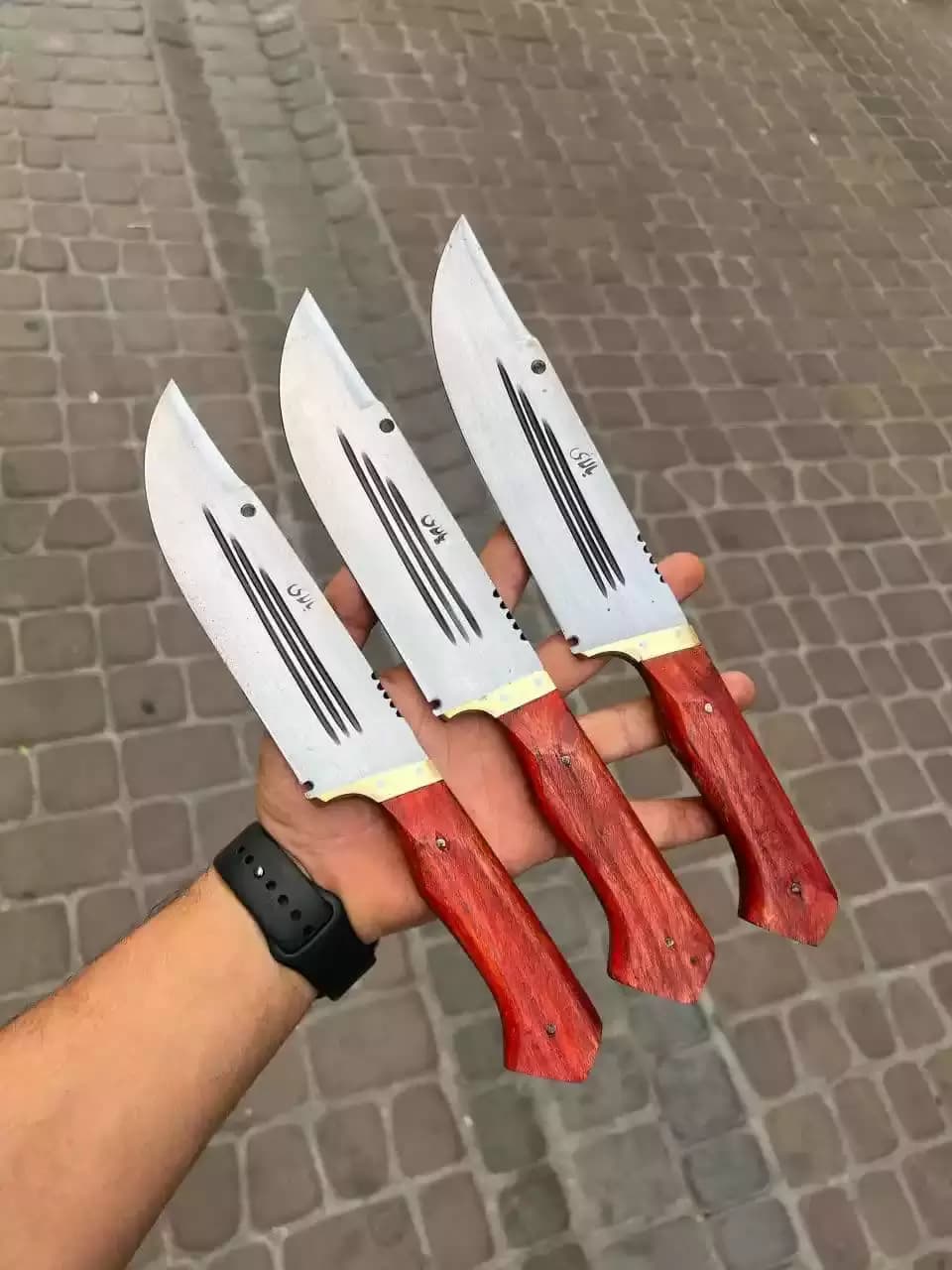 چاقوی شکاری فولادی تیزرو
