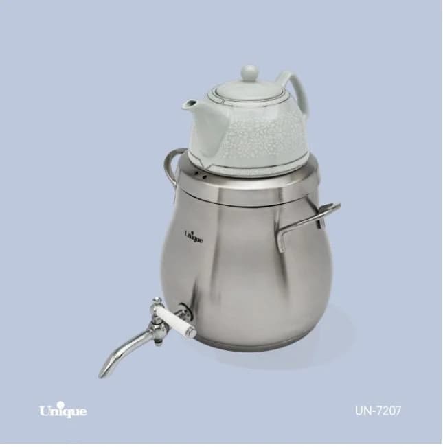 کتری قوری 5/5 لیتر استیل یونیک کد un-7207