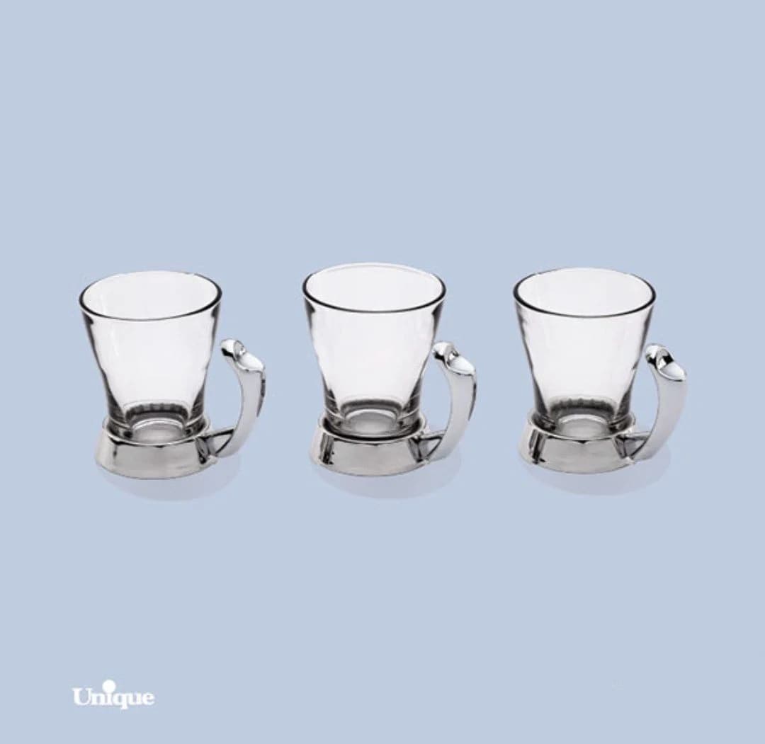 ست چایخوری پافیلی یونیک کروم کد un-3121