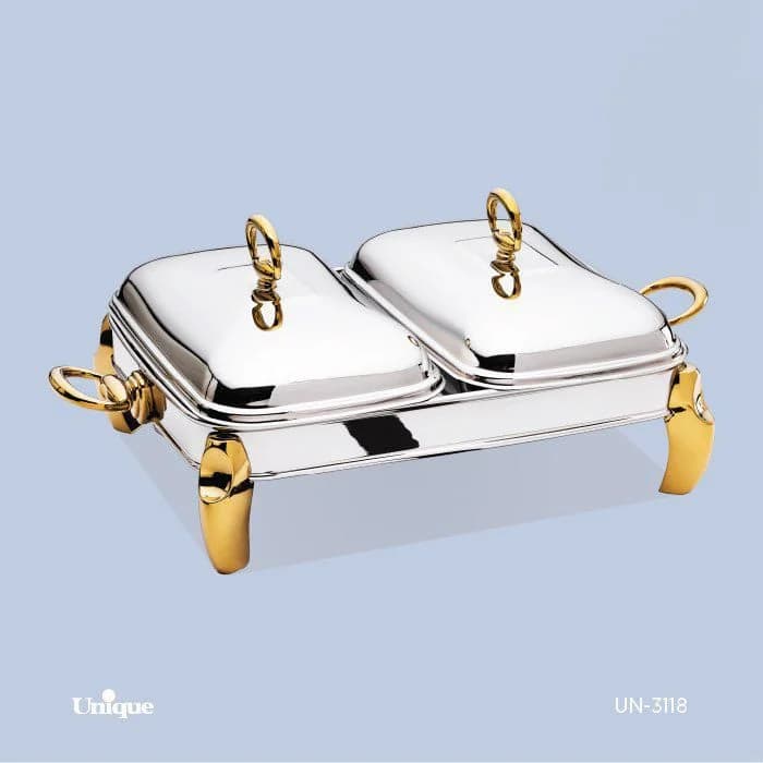 سوفله دوخانه پافیلی یونیک طلایی کد un-3118