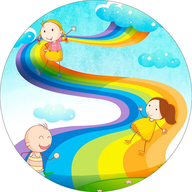 فرش کودک کد 700117 تمام رنگ