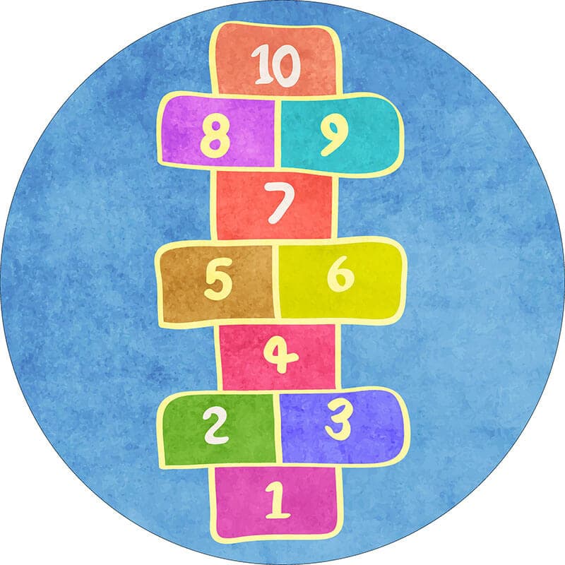 فرش کودک کد 700105 تمام رنگ