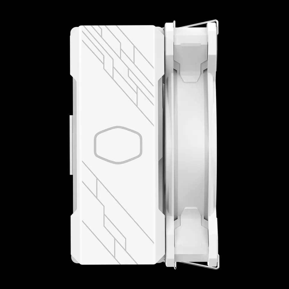 خنک کننده پردازنده کولر مستر COOLERMASTER HYPER 212 HALO سفید — تصویر ۳