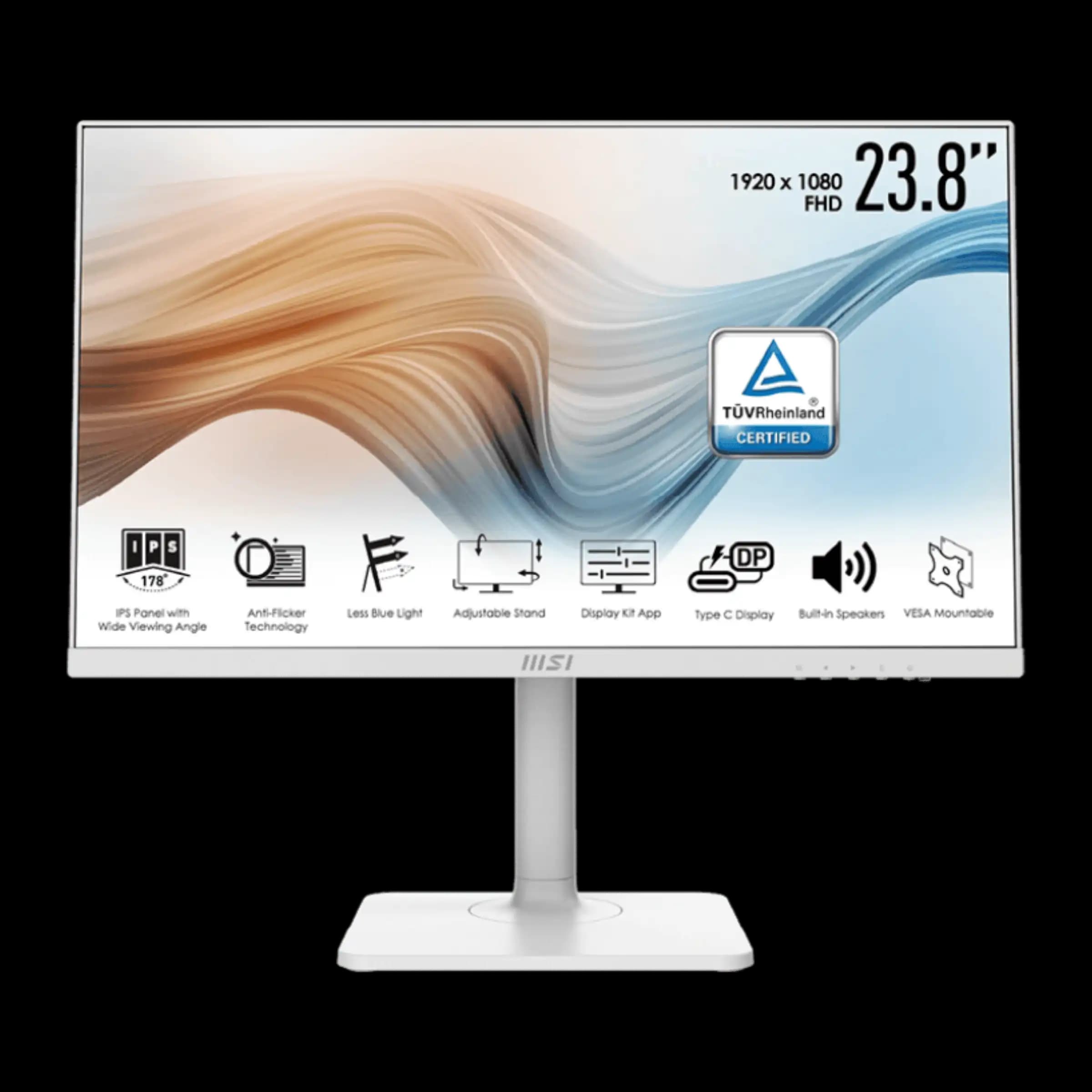 مانیتور ام اس آی 24 اینچ مدل MONITOR MSI Modern MD2412PW