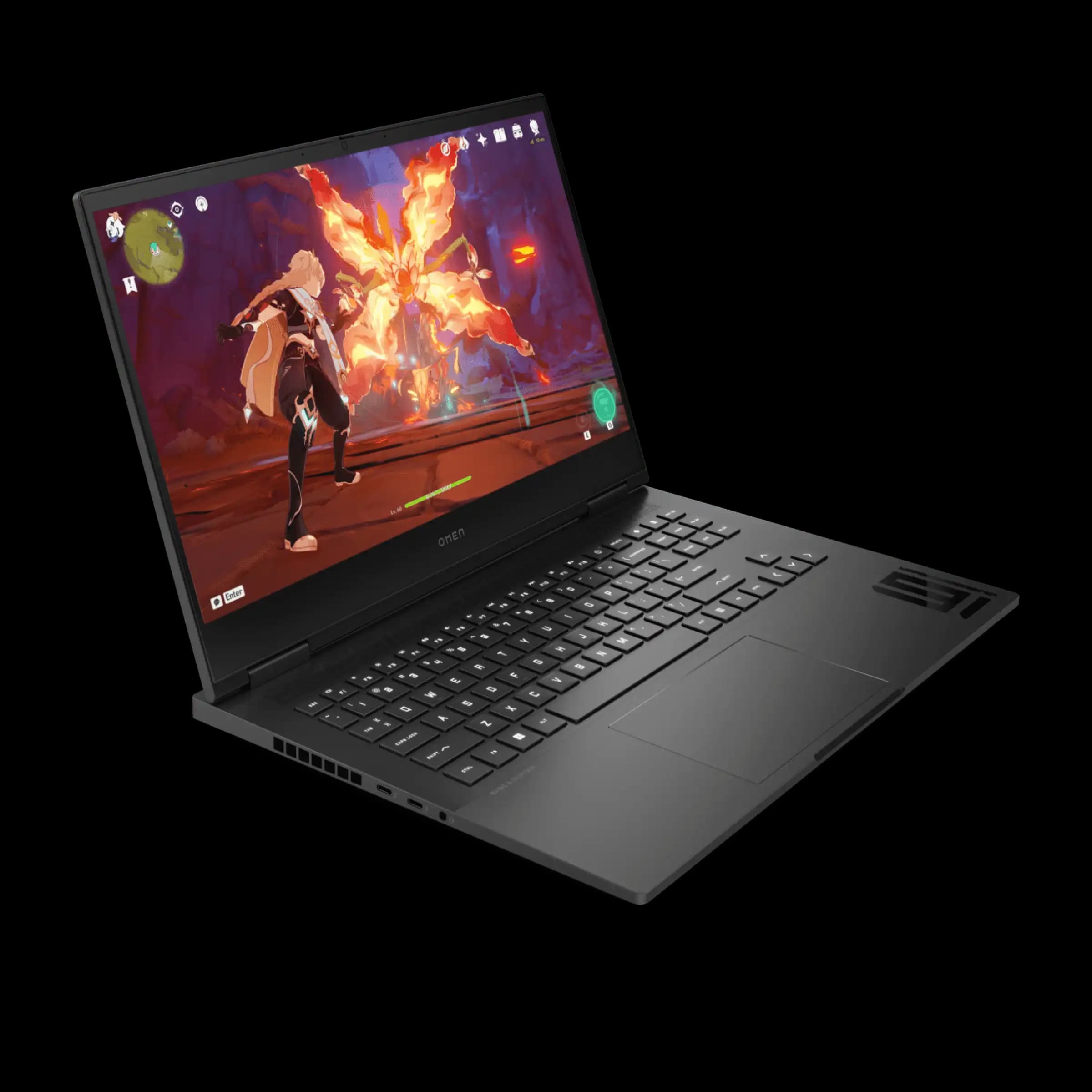 لپ تاپ گیمینگ OMEN 16 | پردازنده Core i9 13900HX | رم 16GB (DDR5) | هارد 1TB | گرافیک 8GB RTX 4060 | صفحه نمایش FHD IPS 165Hz — تصویر ۲