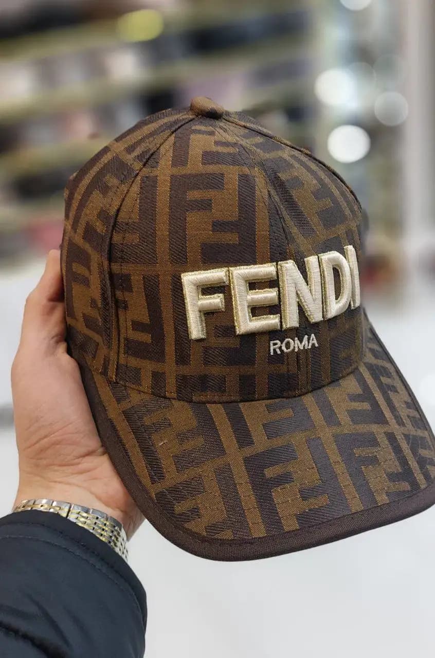 کلاه FENDI ROMA (قهوه ای) کد 4195