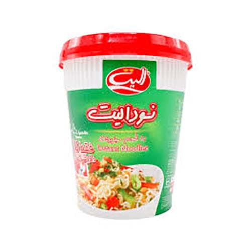 نودل سبزیجات لیوانی 65گرمی آماده لذیذ