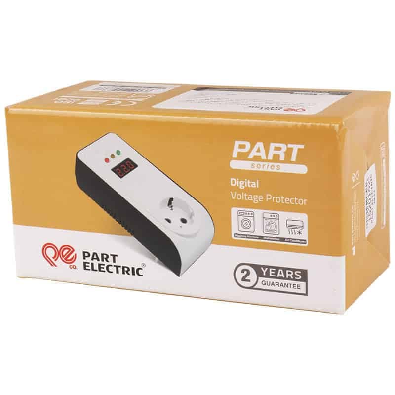 محافظ برق کولر گازی ارت دار پارت الکتریک Part Electric 2833 — تصویر ۲