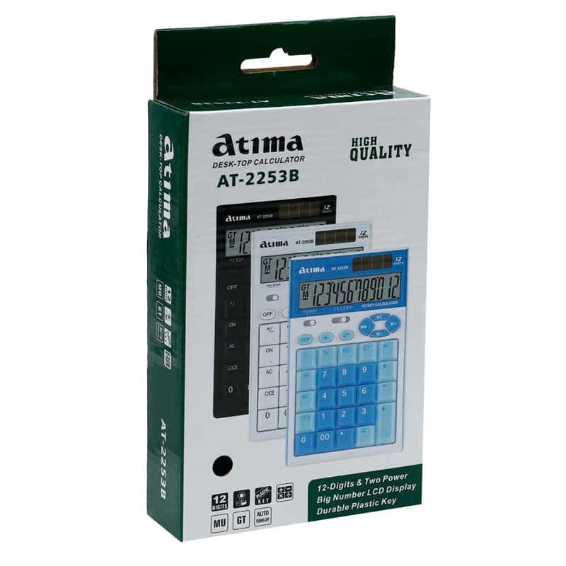 ماشین حساب آتیما Atima AT-2253B — تصویر ۲