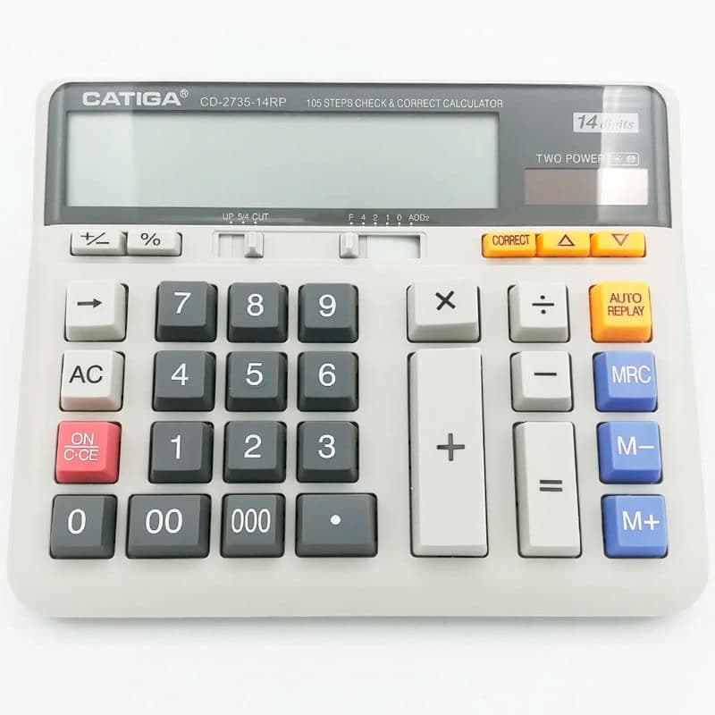 ماشین حساب کاتیگا Catiga CD-2735-14RP — تصویر ۳