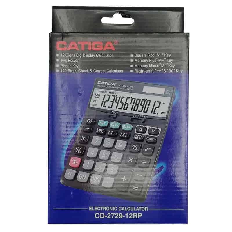 ماشین حساب کاتیگا Catiga CD-2729-12RP — تصویر ۲