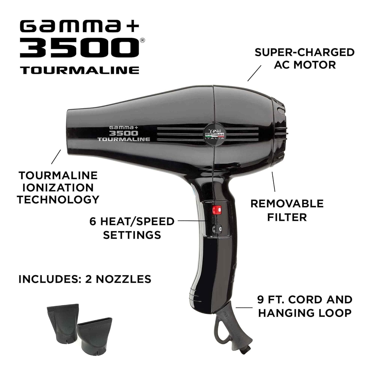 سشوار گاماپلاس مدل 3500 Gamma+ — تصویر ۶
