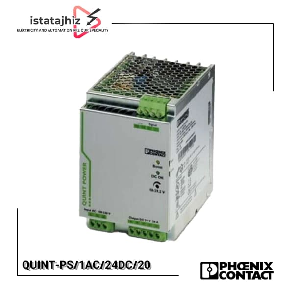 منبع تغذیه 24 ولت 20 آمپر فونیکس مدل QUINT-PS/1AC/24DC/20