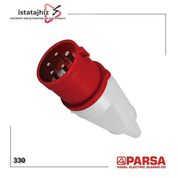 فازبرگردان صنعتی 5 پین 32 آمپر پارسا