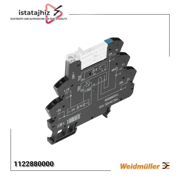 رله PLC یک کنتاکت فنری RTZ 24VDC 1CO