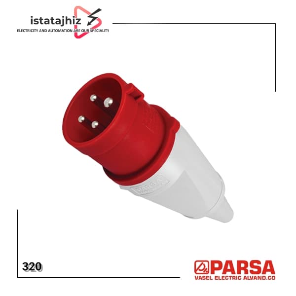نری صنعتی 32 آمپر 4 پین پارسا