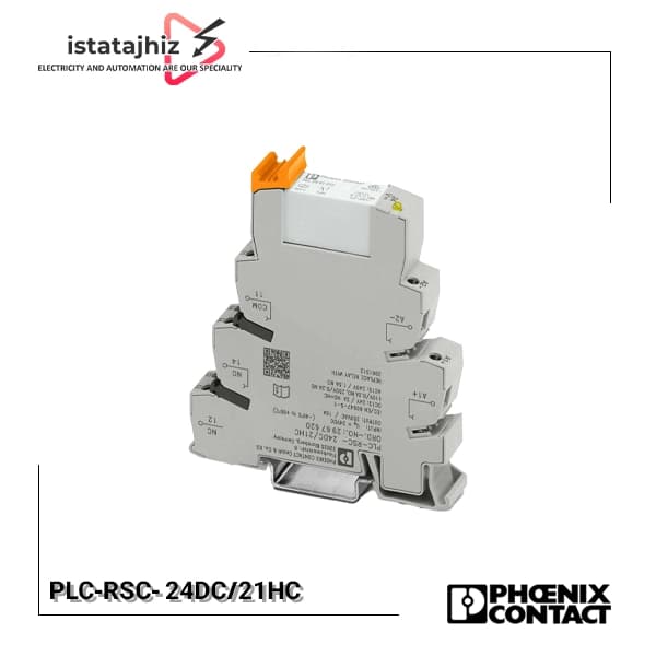 رله پی ال سی فونیکس تک کنتاکت PLC-RSC- 24DC/21HC