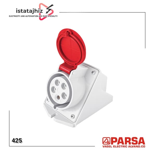 سوکت صنعتی 32 آمپر 5 پین پارسا