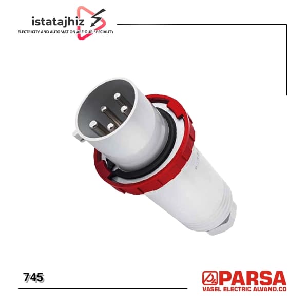 پلاگ سیار 5 پین 125 آمپر پارسا