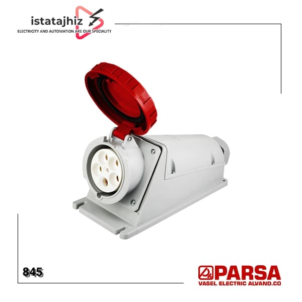 پریز صنعتی 5 پین 125 آمپر پارسا