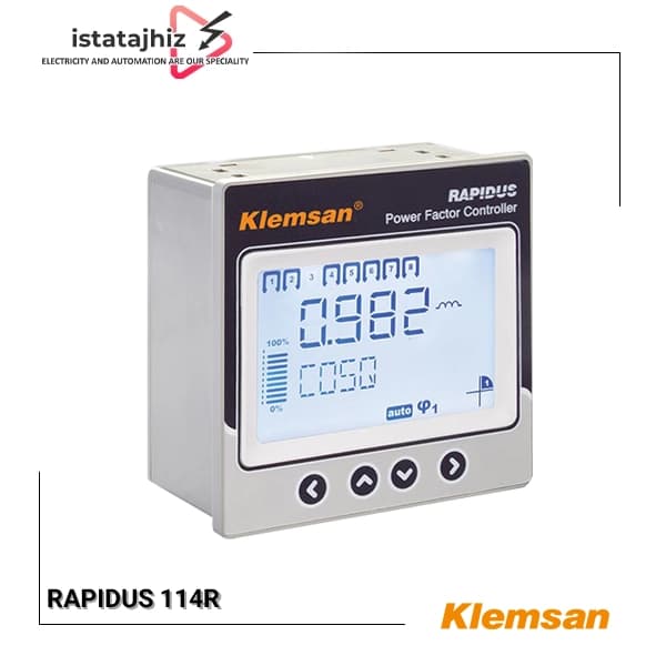 رگولاتور خازنی 4 پله کلمسان RAPIDUS 114R