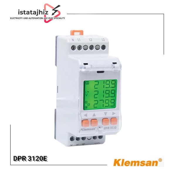 رله حفاظت دیجیتال klemsan مدل DPR 3120E