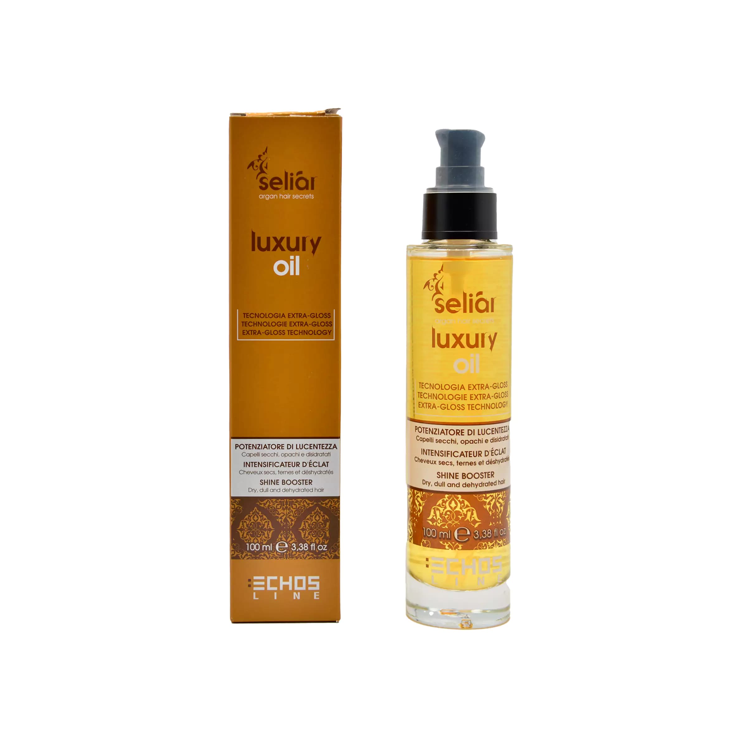 روغن مو آرگان لاکچری اچ‌اس‌لاین ECHOSLINE (100 میل)