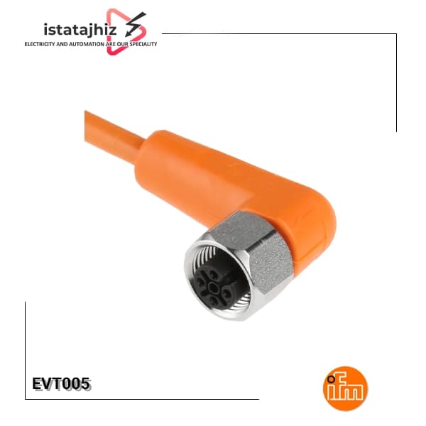 کانکتور کابلی سنسور EVT005 برند IFM