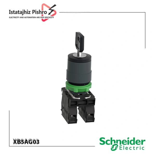 سلکتور سوئیچ یک طرفه ثابت مدل XB5AG03 — تصویر ۷