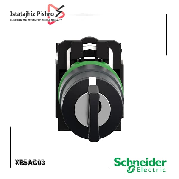 سلکتور سوئیچ یک طرفه ثابت مدل XB5AG03 — تصویر ۲