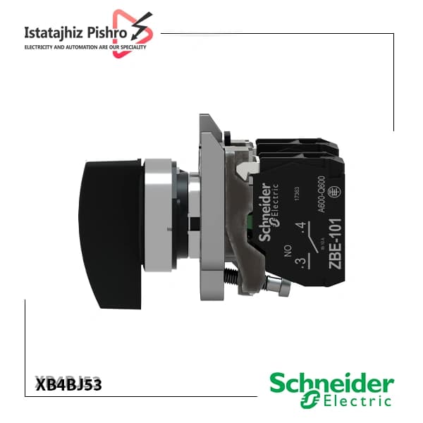 سلکتور سوئیچ دوطرفه لحظه ای مدل XB4BJ53 — تصویر ۴