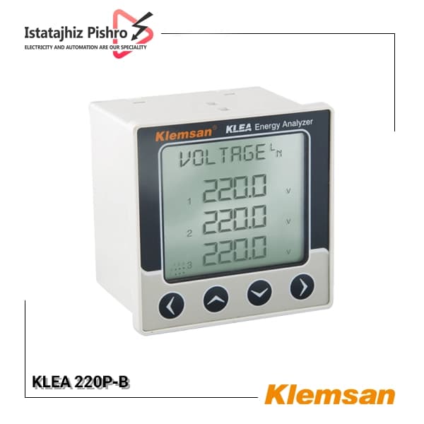 پاور آنالایزر تابلویی KLEMSAN مدل KLEA 220P-B