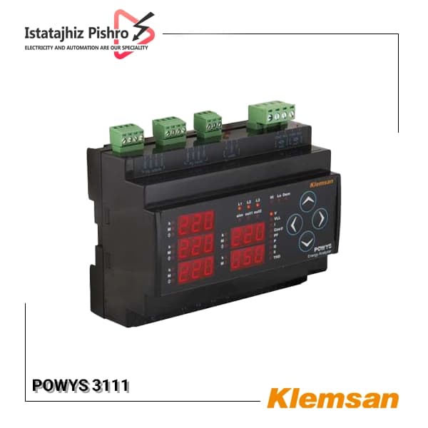 پاور آنالایزر ریلی KLEMSAN مدل POWYS 3111