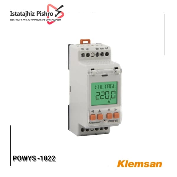 پاور آنالایزر تابلویی KLEMSAN مدل POWYS 1022