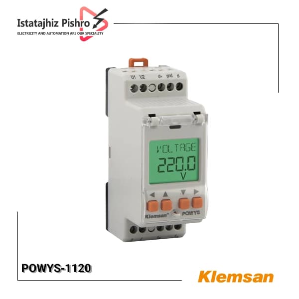 پاورآنالایزر تابلویی klemsan مدل POWYS-1120